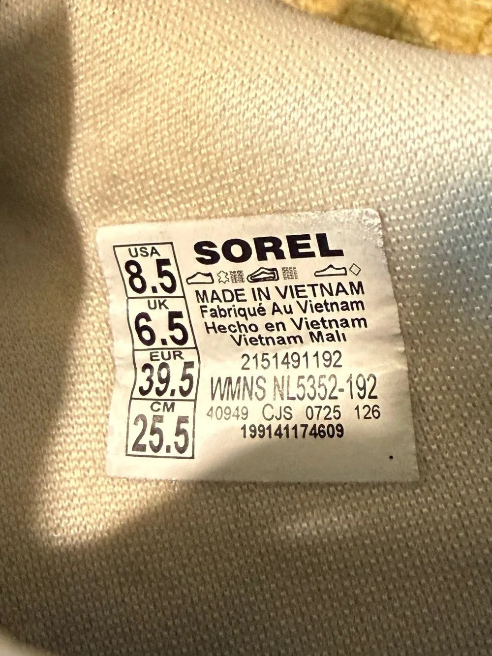 Sorel like new